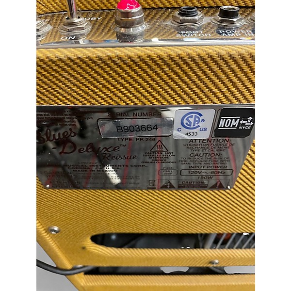 Used Fender Blues Deluxe Reissue 40W 1x12 Tube Guitar Combo Amp