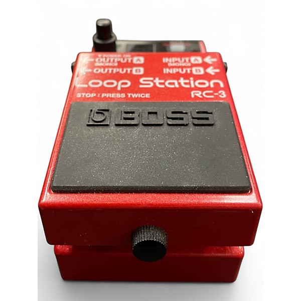 Used BOSS RC3 Loop Station Pedal
