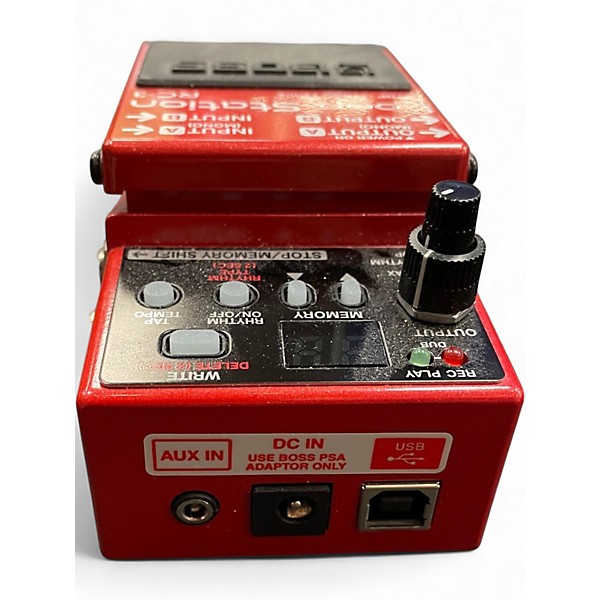 Used BOSS RC3 Loop Station Pedal