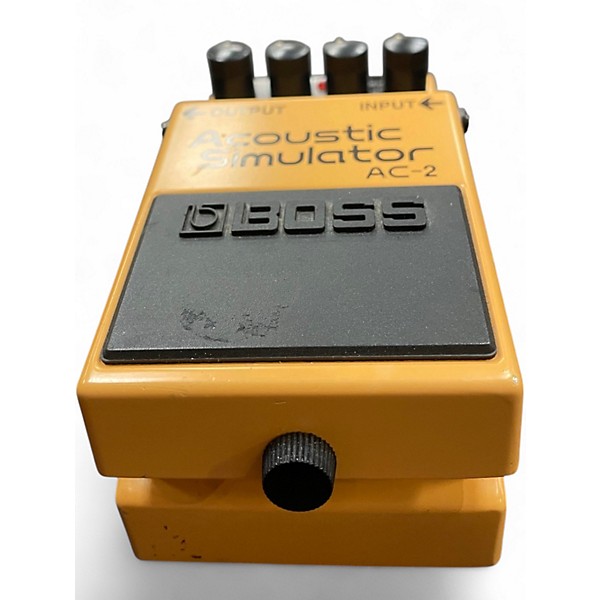 Used BOSS AC2 Acoustic Simulator Effect Pedal
