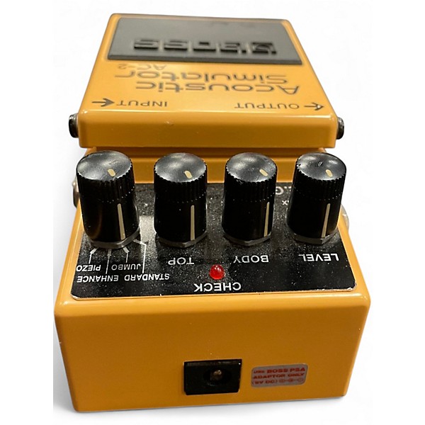 Used BOSS AC2 Acoustic Simulator Effect Pedal
