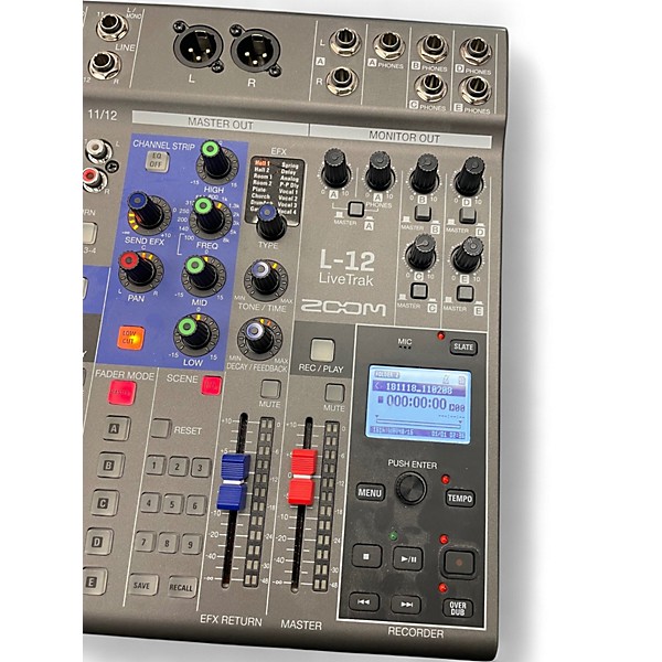 Used Zoom L-12 LiveTrak Digital Mixer
