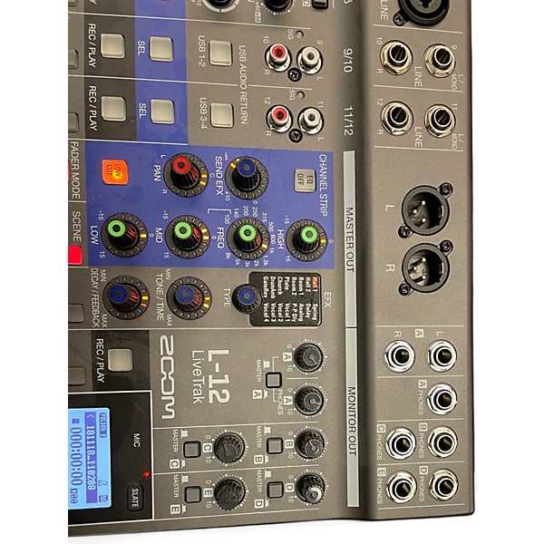 Used Zoom L-12 LiveTrak Digital Mixer