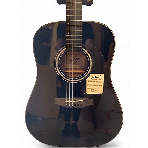 Used Mitchell D150 BLACK Acoustic Guitar