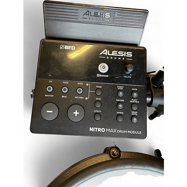 Used Alesis NITRO MAX Electric Drum Set