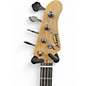 Used Glarry GP White Electric Bass Guitar