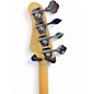 Used Glarry GP White Electric Bass Guitar