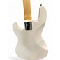 Used Glarry GP White Electric Bass Guitar