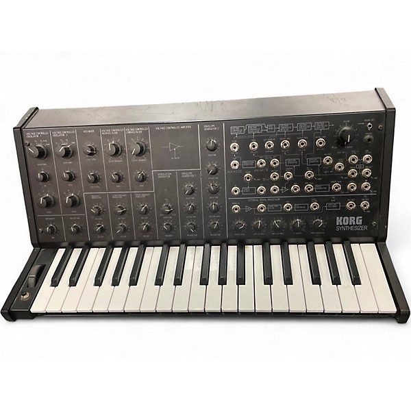Used KORG MS20 Mini Semi-Modular 37 Key Analog Synthesizer
