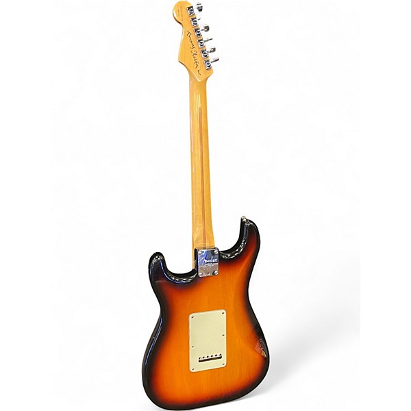 Used 2000 Fender American Deluxe Stratocaster Tobacco Sunburst Solid Body Electric Guitar