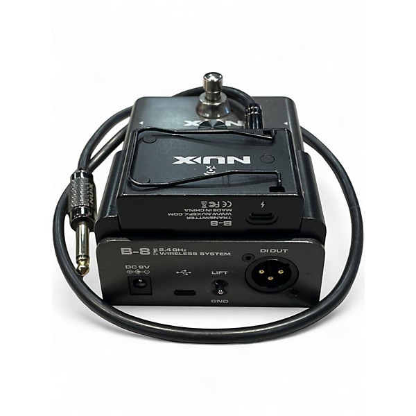 Used NUX B8 WIRELESS SYSTEM Instrument Wireless System