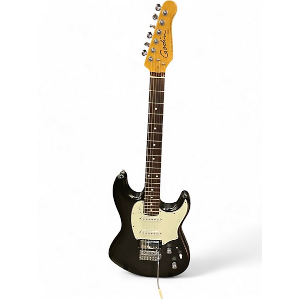 Used Godin Session Black Solid Body Electric Guitar