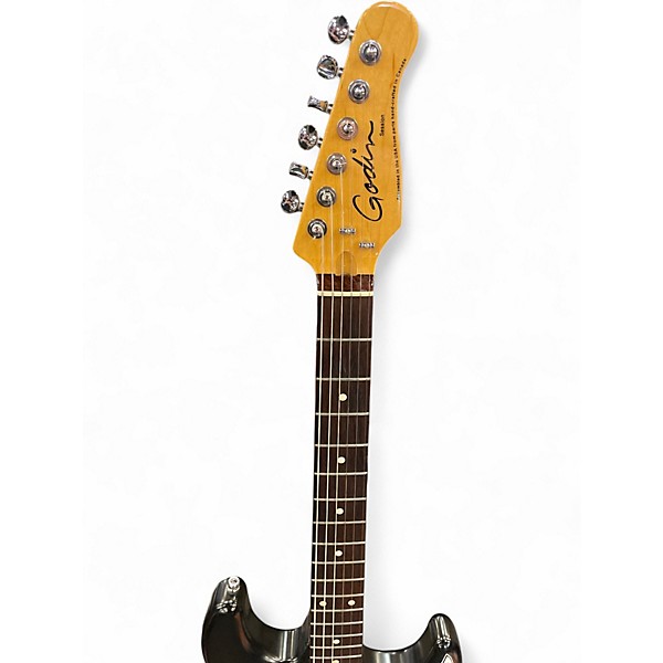 Used Godin Session Black Solid Body Electric Guitar