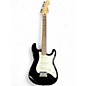 Used Squier Standard Stratocaster Black Solid Body Electric Guitar thumbnail