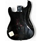 Used Squier Standard Stratocaster Black Solid Body Electric Guitar