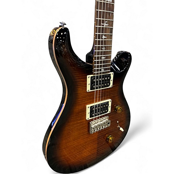 Used PRS SE Custom 24 Tobacco Burst Solid Body Electric Guitar