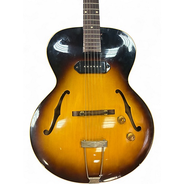 Vintage 1950s Gibson ES125 Sunburst Acoustic Guitar