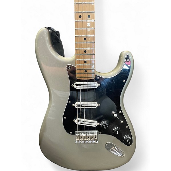 Used Fender player stratocaster ht Silver Solid Body Electric Guitar