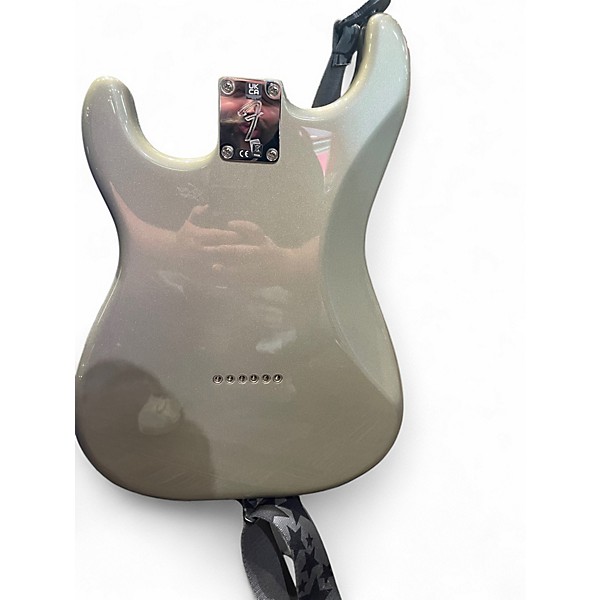 Used Fender player stratocaster ht Silver Solid Body Electric Guitar