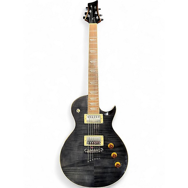Used Mitchell MS450 Trans Grey Solid Body Electric Guitar