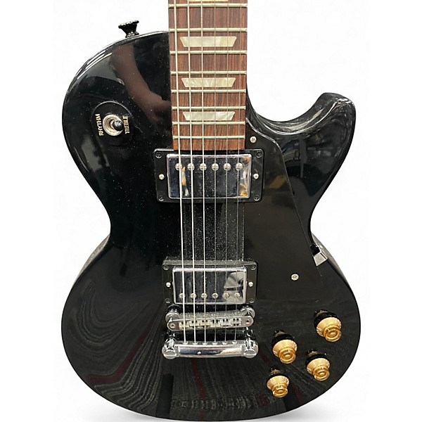 Used Gibson Les Paul Studio Black Solid Body Electric Guitar