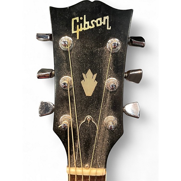 Vintage 1977 Gibson 1977 HUMMINGBIRD CUSTOM Red Acoustic Guitar