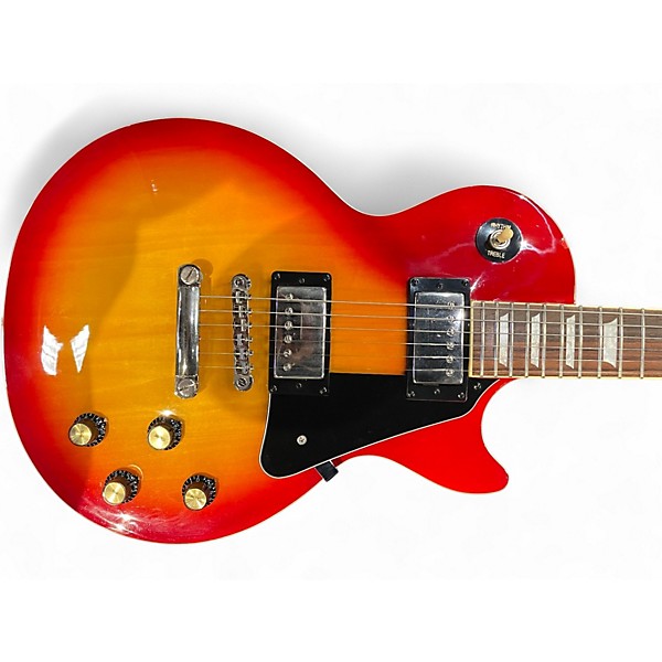 Used Epiphone Les Paul Standard Plain Top Cherry Sunburst Solid Body Electric Guitar