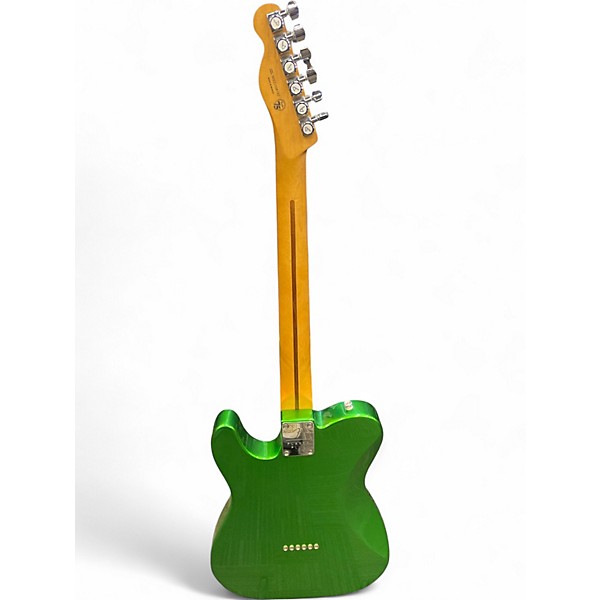 Used Fender Player Telecaster Green Solid Body Electric Guitar