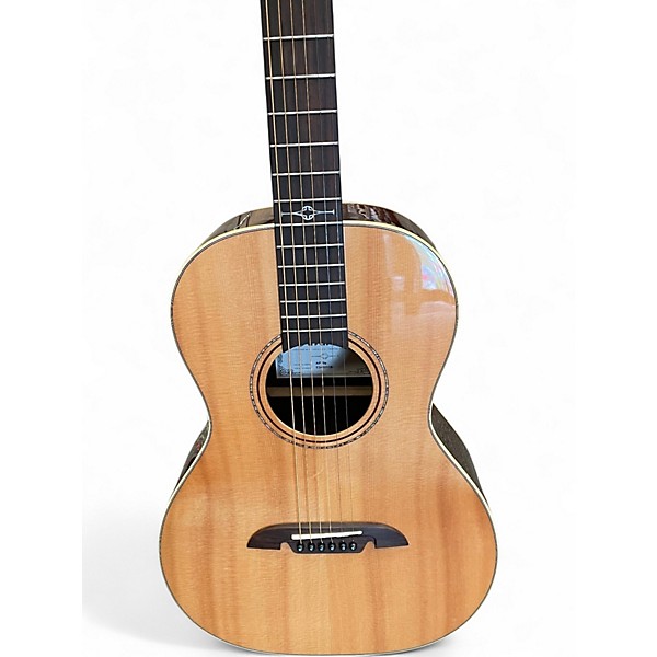 Used Alvarez AP70E PAROL Natural Acoustic Electric Guitar