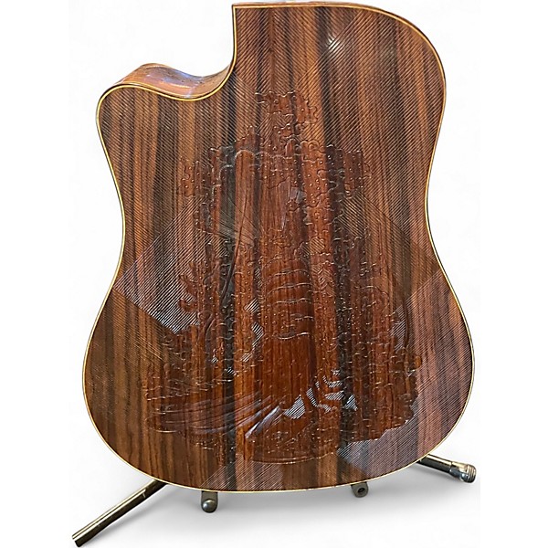 Used Blueberry Custom Natural Acoustic Guitar