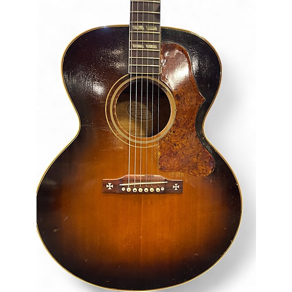 Vintage 1952 Gibson J-185 Sunburst Acoustic Guitar