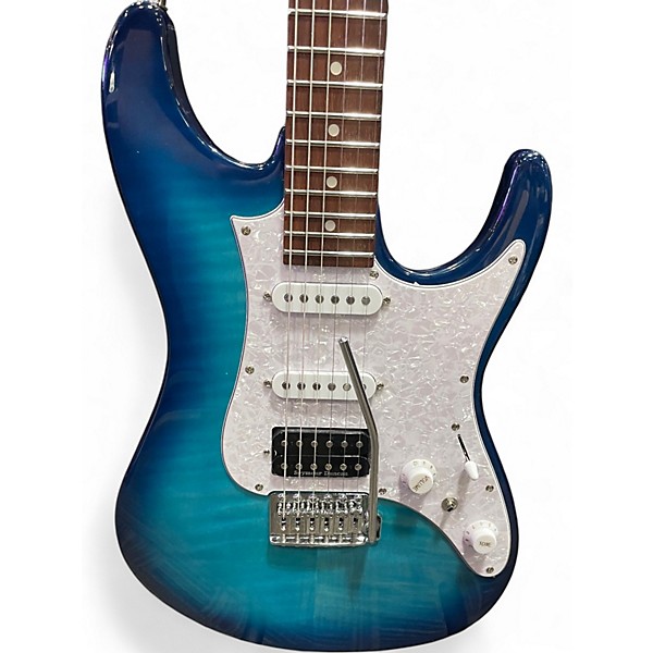 Used Ibanez AZ STANDARD Blue Burst Solid Body Electric Guitar