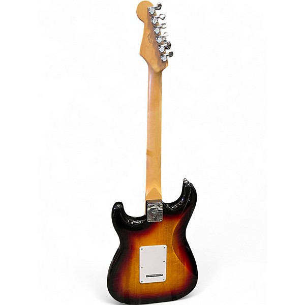 Used Fender Standard Stratocaster 3 Tone Sunburst Solid Body Electric Guitar