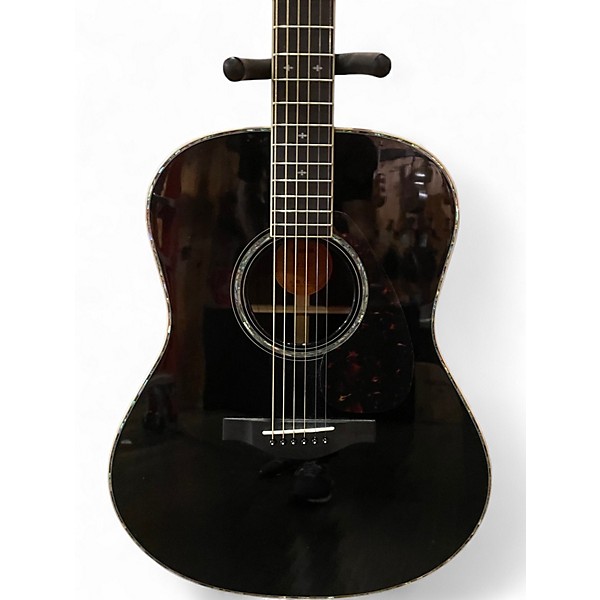 Used Yamaha LL16D E BLACK Acoustic Electric Guitar