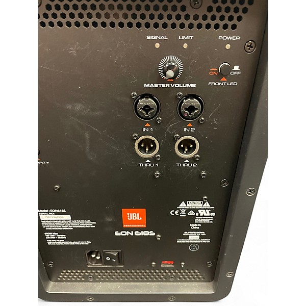 Used JBL 618S Powered Subwoofer
