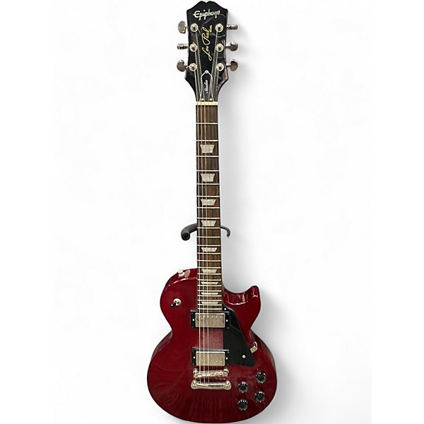 Used Epiphone Les Paul Studio Wine Red Solid Body Electric Guitar