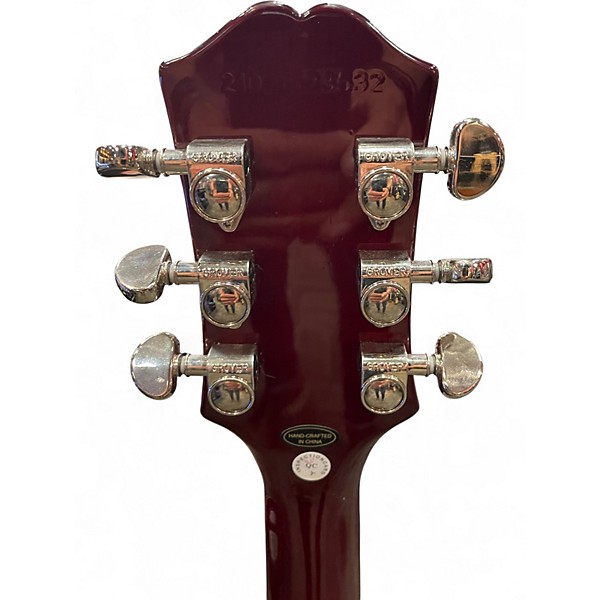 Used Epiphone Les Paul Studio Wine Red Solid Body Electric Guitar
