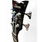 Used Schecter Guitar Research DIAMOND SERIES BLACK Electric Bass Guitar