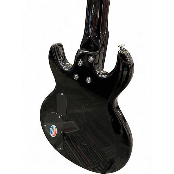 Used Schecter Guitar Research DIAMOND SERIES BLACK Electric Bass Guitar