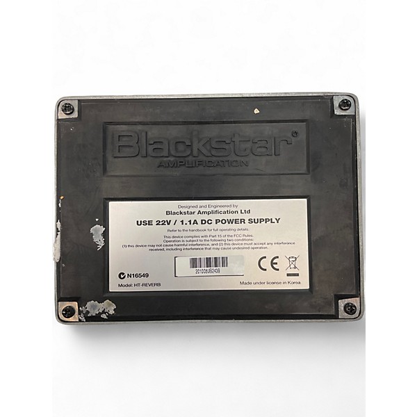 Used Blackstar ht reverb Effect Pedal