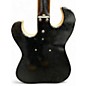 Used Silvertone 1448 black sparkle Solid Body Electric Guitar