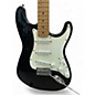 Used Fender Standard Stratocaster Black Solid Body Electric Guitar