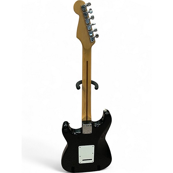 Used Fender Standard Stratocaster Black Solid Body Electric Guitar