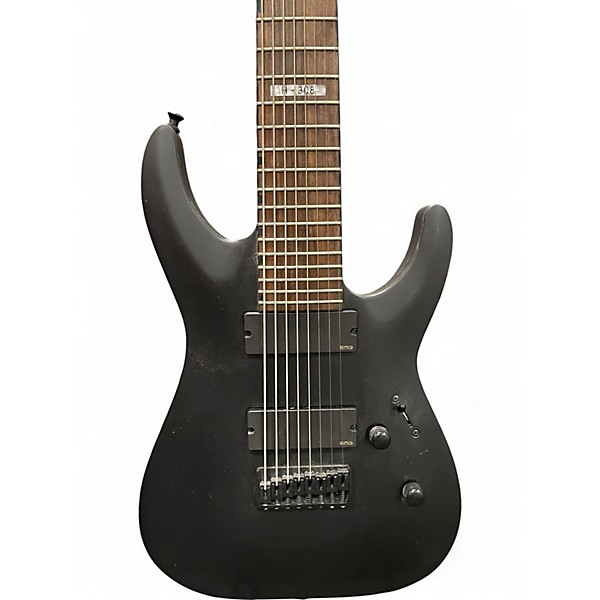 Used ESP LTD H308 BLACK Solid Body Electric Guitar