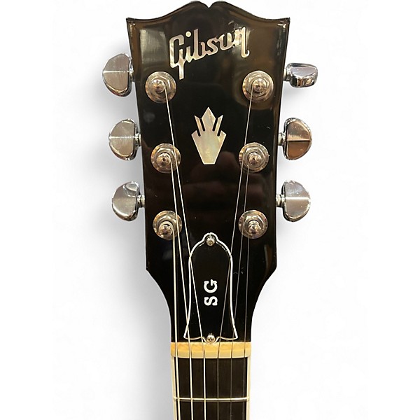 Used Gibson SG Silverburst Solid Body Electric Guitar