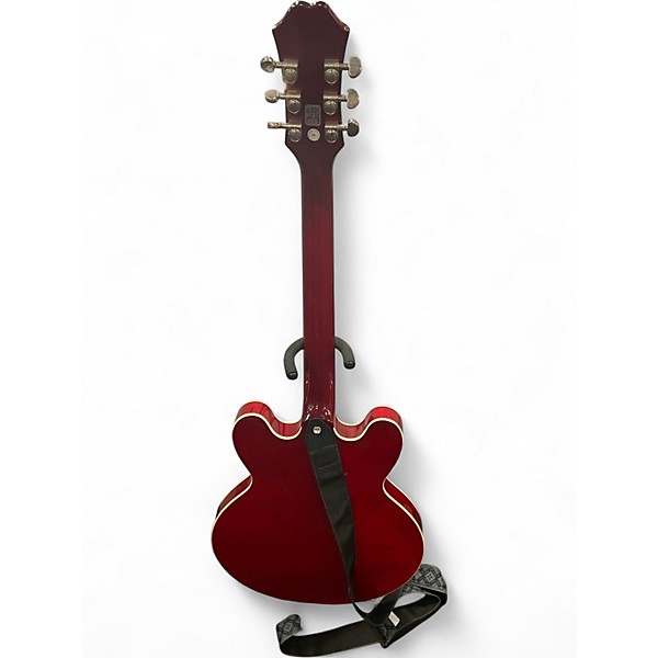 Used Epiphone Dot Cherry Hollow Body Electric Guitar