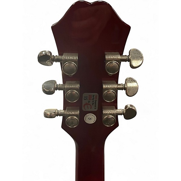 Used Epiphone Dot Cherry Hollow Body Electric Guitar