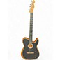Used Fender Acoustasonic Player Stratocaster BLACK Acoustic Electric Guitar thumbnail