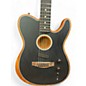 Used Fender Acoustasonic Player Stratocaster BLACK Acoustic Electric Guitar