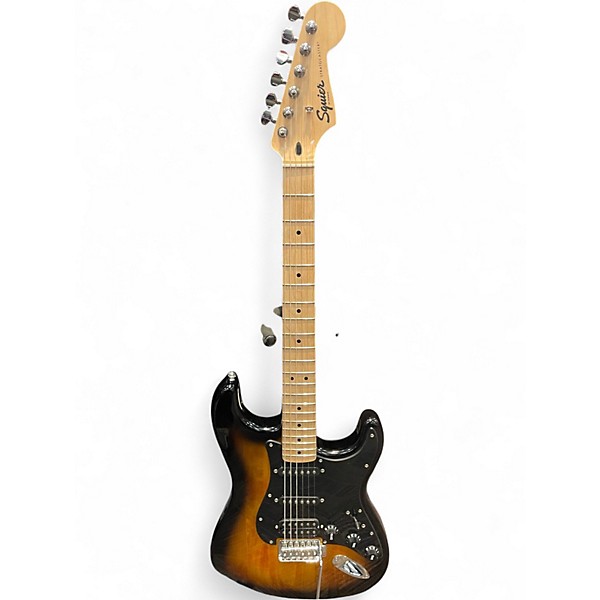Used Squier SONIC STRATOCASTER Sunburst Solid Body Electric Guitar